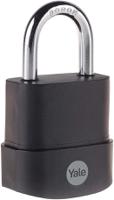 y227b451221 Yale Padlock Weatherproof Padlock, 6mm Shackle, 47mm Body