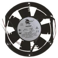 jq24k7-19039671a COMAIR ROTRON Major Series Axial Fan, 24 V dc, DC Operation, 481m³/h, 39W, 1.6A Max, 171.4 x 150.4 x 51mm