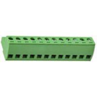 262-4310 RS PRO, 5.08mm Pitch, 12 Way, Pluggable Terminal Block, Plug, PCB, Cage Clamp Termination