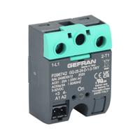 gq-15-48-d-0-0 Gefran GQ Series Solid State Relay, 15 A Load, Surface Mount, 480 V ac Load, 32 V ac/dc Control
