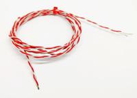 239-4531 RS PRO Type K Exposed Junction Thermocouple 5m Length, 1/0.2mm Diameter → +250°C