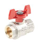 733-5205 RS PRO Brass Full Bore, 2 Way, Ball Valve, Threaded, BSPP 1/2in, 40 → 30bar Operating Pressure