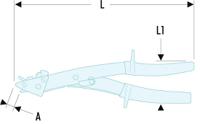 887a Facom 260 mm Nibbler for Steel