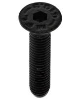 264-6423 RS PRO Black, Self-Colour Steel Hex Socket Countersunk Screw, DIN 7991, M5 x 25mm