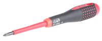 be-8610s Bahco Phillips  Screwdriver, PH1 Tip, 80 mm Blade, VDE/1000V, 202 mm Overall