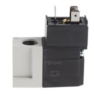 vt307-5do1-02f-q SMC 3/2 Pneumatic Solenoid Valve - Solenoid/Solenoid G 1/4 VT307 Series 24V dc