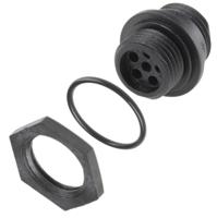 px041206p Bulgin Circular Connector, 6 Contacts, Front, Miniature Connector, Plug, Male, IP68, Buccaneer 400 Series