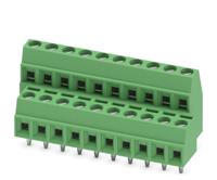 1708110 Phoenix Contact MKKDS 1/10-3.81 Series PCB Terminal Block, 10-Contact, 3.81mm Pitch, Through Hole Mount, 2-Row, Screw