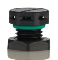 vent-ps1ybk-o8002 Amphenol Industrial Vent Series M12 Pressure Relief Vent, 16mm H