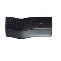 jk-4500gb-2 Cherry KC 4500 ERGO Wired USB Ergonomic Keyboard, QWERTY (UK), Black