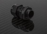 669-4673 RS PRO Black Nylon Cable Gland, M20 Thread, 10mm min., 14mm max., IP68