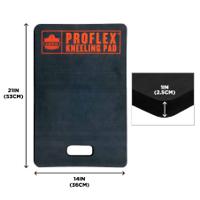 18380 Ergodyne Orange NBR Foam Kneeling Pad Resistant to Water - 1in