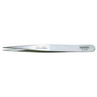 5-078 Bernstein 130 mm, Stainless Steel, Tapered, Tweezers
