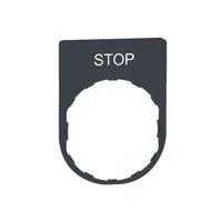 zbyp2304 Schneider Electric Marking Accessory for Use with Pushbuttons, Stop