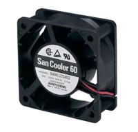 9a0612h402 Sanyo Denki 9A Series Axial Fan, 12 V dc, DC Operation, 31.8m³/h, 1.32W, 110mA Max, 60 x 60 x 25mm