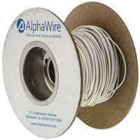 6711-wh005 Alpha Wire Ecogen Ecowire Series White 0.13 mm² Hook Up Wire, 26 AWG, 7/0.16 mm, 30m, MPPE Insulation, 6711 WH005