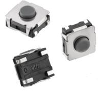 430773034825 Wurth Elektronik IP67 Grey Tact Switch, SPST 50mA 3mm Surface Mount