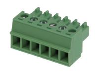 395105006 Molex, 3.81mm Pitch, 39510, 6 Way, Horizontal, Pluggable Terminal Block, Plug,