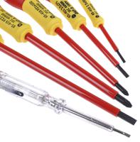 0-65-443 Stanley  Pozidriv; Slotted Insulated Screwdriver Set, 6-Piece