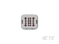2350891-2 TE Connectivity, NTSEAL Automotive Connector Socket Cable Mount 20 Way, Solder Termination