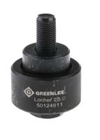 50124811 Greenlee Punch and Die Tool, 25.0mm, Circular, Hand Operation