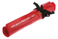 512-2458 RS PRO 8-Piece Twist Drill Bit Set for Masonry, 10mm Max, 5mm Min, Steel Bits