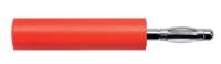 a-20-40-s-ni-rt Schutzinger Red, Female, Male Test Connector Adapter and Nickel Plated - Socket Size: 4mm