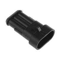 282105-1 TE Connectivity, AMP Superseal 1.5 Automotive Connector Plug Cable Mount 3 Way
