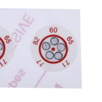 285-970 RS PRO Non-Reversible Temperature Sensitive Label, 60°C to 82°C, 5 Levels