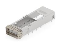 1-2385800-7 TE Connectivity QSFP Cage Assembly 1-Position,