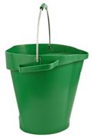 56922 20L Plastic Green Bucket With Handle