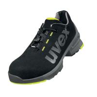 8544814 uvex 1 Men, Women Black, Yellow Toe Capped Safety Shoes, UK 14, EU 49