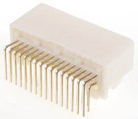 1318745-2 TE Connectivity, TH 025 Automotive Connector Socket Natural Through Hole 32 Way, Solder Termination