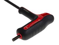 84tzsa4 Facom T Shape Metric Hex Key, 4mm
