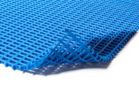 ce020605 Coba Europe Blue Anti-Slip PVC Mat, Cross Ribbed Finish 5m x 0.6m x 12mm