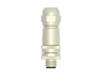 t4111412051-000 TE Connectivity Circular Connector, 5 Contacts, Cable, M12 Connector, Plug, Male, IP67, T411 Series