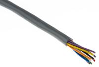 954000u305 Belden 9540 Series Multicore Industrial Cable, 10 Cores, 0.22 mm², Screened, 24 AWG, 305m, Screened Shield, RS-232 Cable