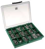 819-9004 RS PRO Stainless Steel 2475 Piece Torx Drive Screw/Bolt, Nut & Washer Kit