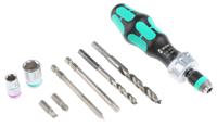 05135939001 Wera 41 Piece Kraftform Kompakt H 1 Woodcraft Tool Kit with Pouch