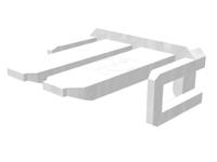 172264-4002 Molex Terminal Position Assurance for use with 172256 Ultra-Fit Tangless Receptacle Housing, 172258 Ultra-Fit Tangless