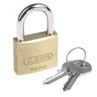 xr006040k3 ABUS Key Weatherproof Brass, Steel Padlock, Keyed Alike, 6mm Shackle, 40mm Body