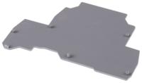 1sna116913r0700 Entrelec FEM Series End Cover for Use with DIN Rail Terminal Blocks