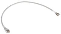 1248280005 Weidmuller, 0.5m Cat6, Grey RJ45 to Male RJ45 Male, S/FTP Shielded, Terminated LSZH Sheath