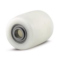 top082x70-20 Tente White Polyamide Low Roll Resistence Trolley Wheel, 1500kg
