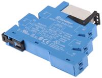 385270240050 Finder 38 Series Interface Relay, DIN Rail Mount, 24V dc Coil, DPDT, 2-Pole