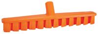 70647 Vikan Hard Bristle Orange Scrubbing Brush, 37mm bristle length, PET bristle material