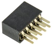 m50-3000545 HARWIN Straight Through Hole Mount PCB Socket, 10-Contact, 2-Row, 1.27mm Pitch, Solder Termination