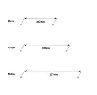145096 LED Tube Fixture T8 120cm G13 1x36W IP20