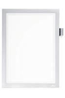 499323 Durable DURAFRAME® NOTE Silver A4 Smooth and rigid Information Frame, 323mm Height, 254mm Width