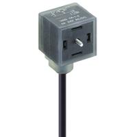 12138 Lumberg Automation VAD 2P+E DIN 43650, Female DIN 43650 Connector with Indicator Light, 24 V ac/dc Voltage